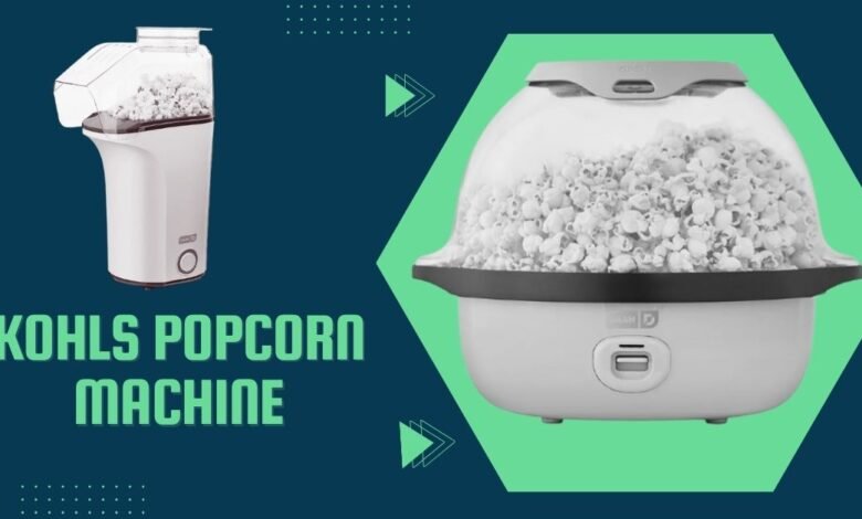 kohls popcorn machine