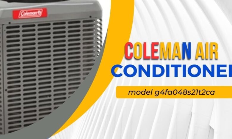 Coleman Air Conditioner Model g4fa048s21t2ca