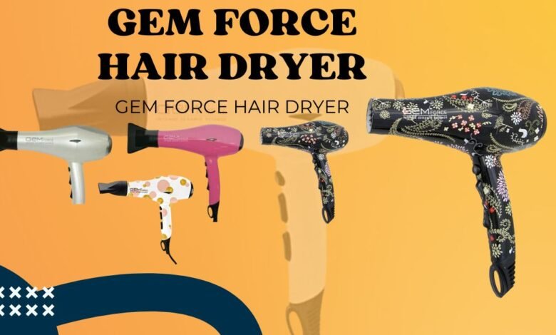 gem force hair dryer