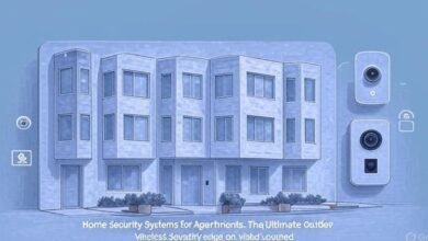 home security systems for apartments​